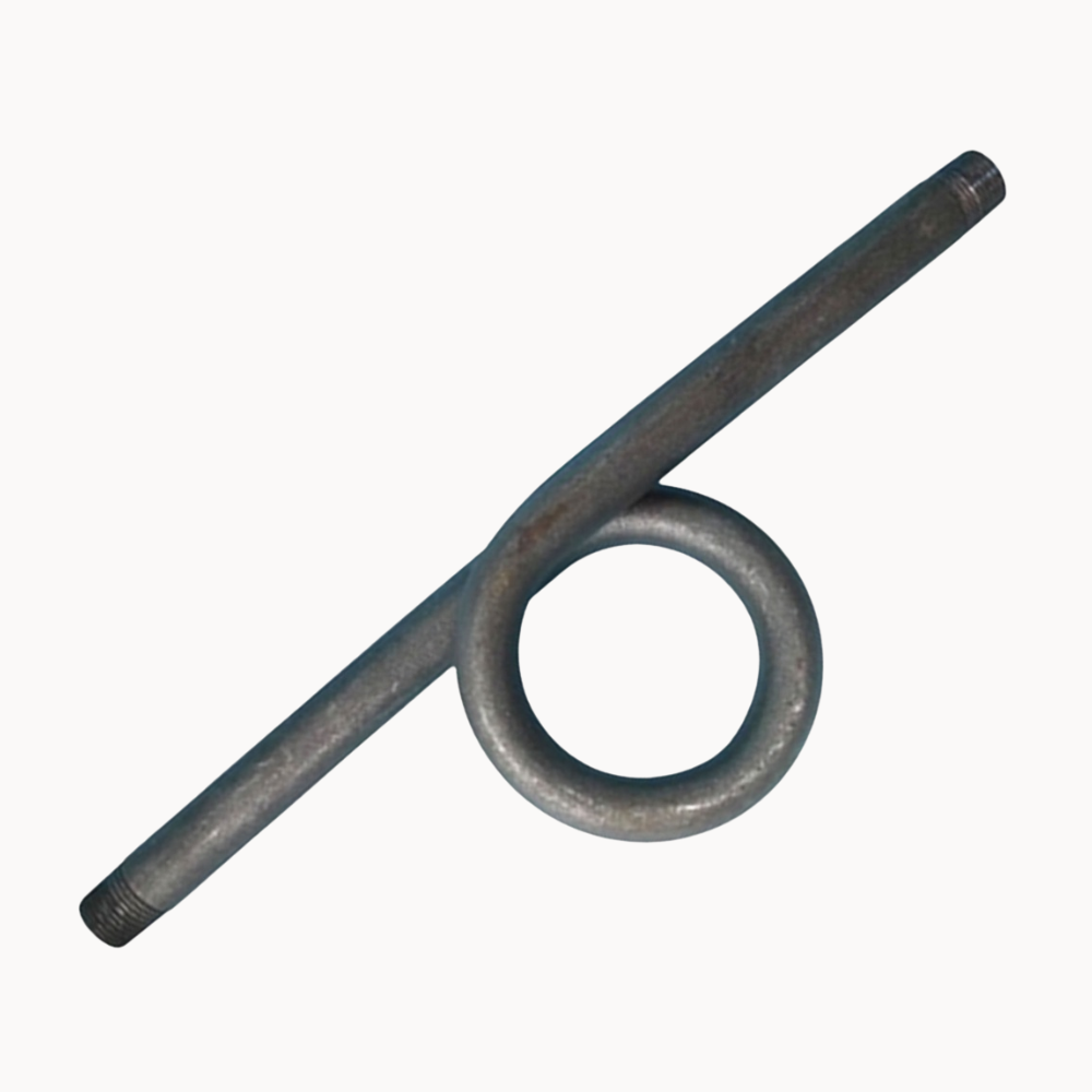 SIFÓN ACERO NEGRO NPT SIN ACOPLE