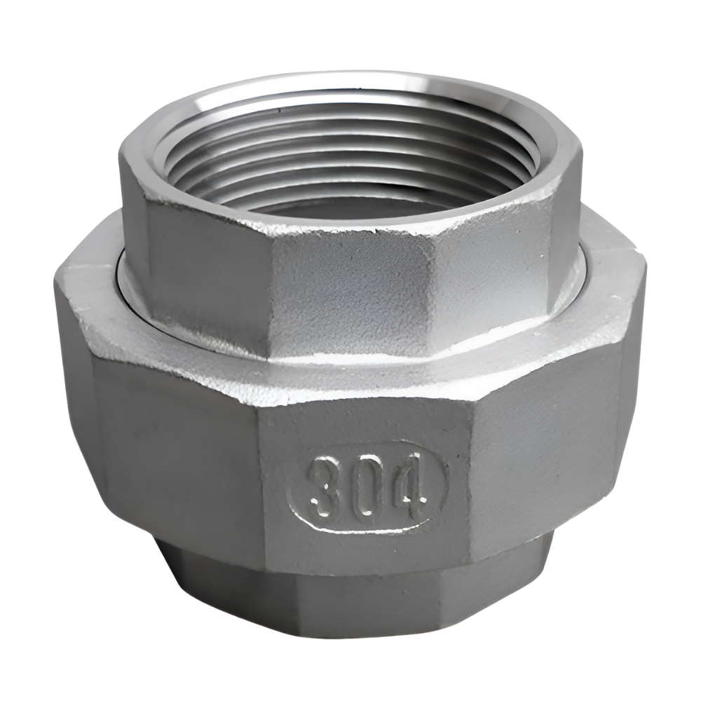 UNION UNIVERSAL AC. INOX. C-304 A/JEBE C/ROSCA X 150 LBS.