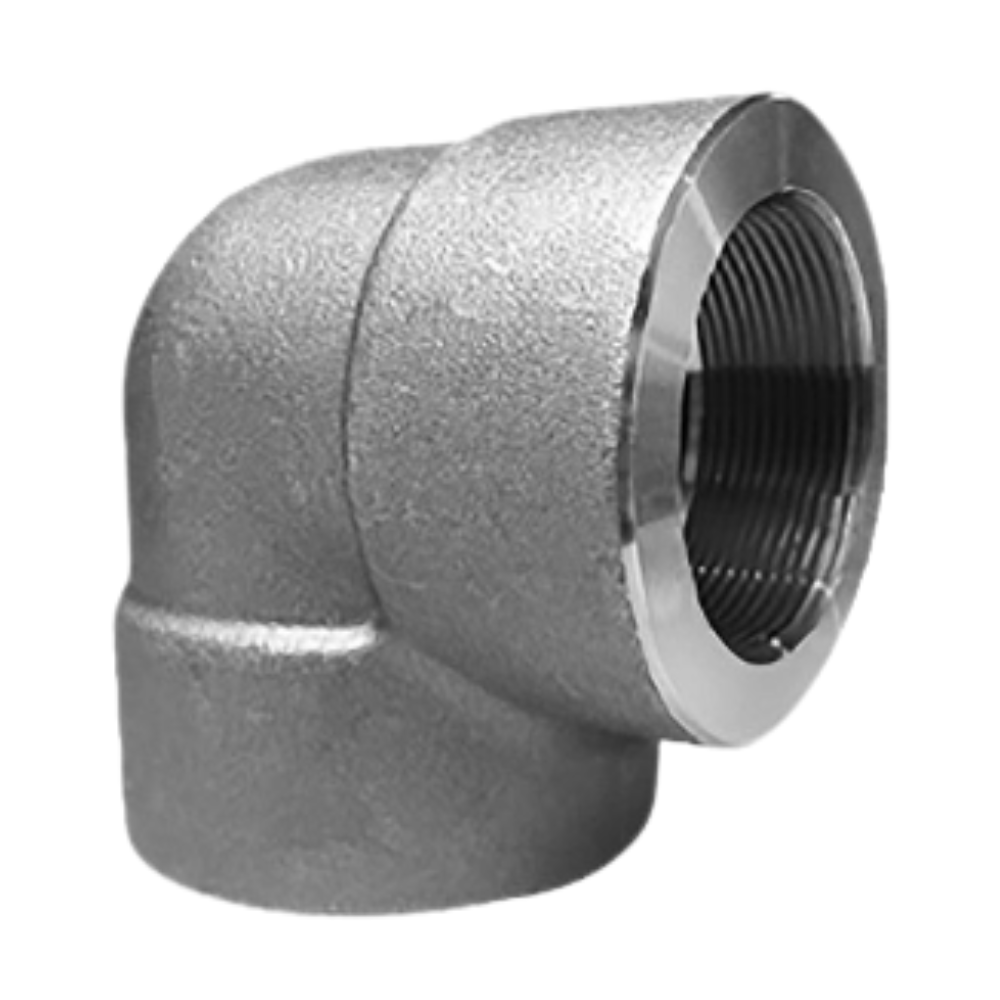 CODO (ELBOW) 90° DE ACERO FORJADO ASTM A105 DISEÑO ASME / ANSI B16.11 CLASE 3000