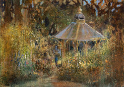 ‘Chinese Pavillion - Edinburgh Botanic Gardens’