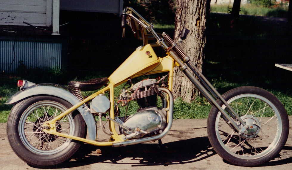 650 BSA Chopper motorcycle