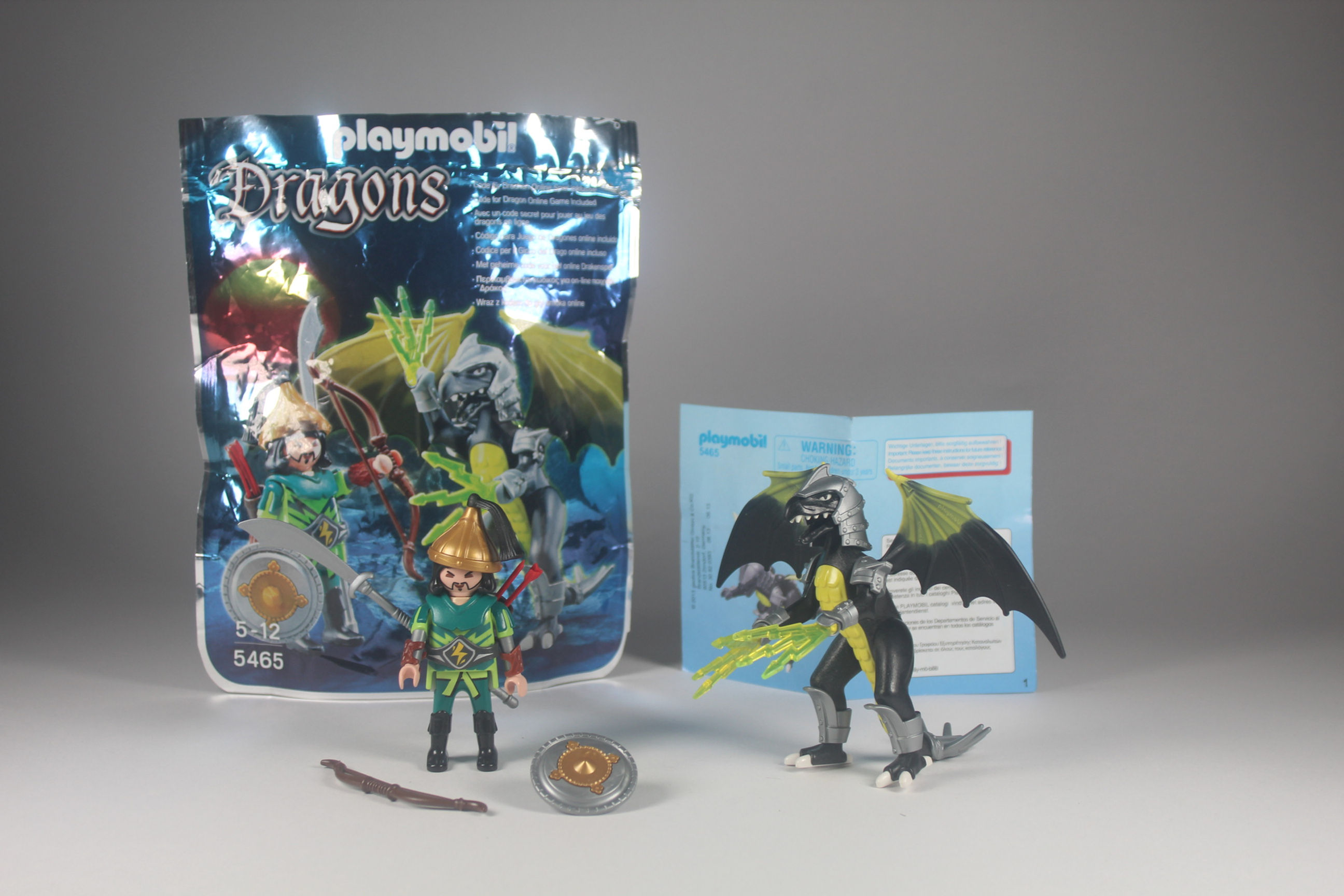 פליימוביל 5465 דרקון הברק עם לוחם