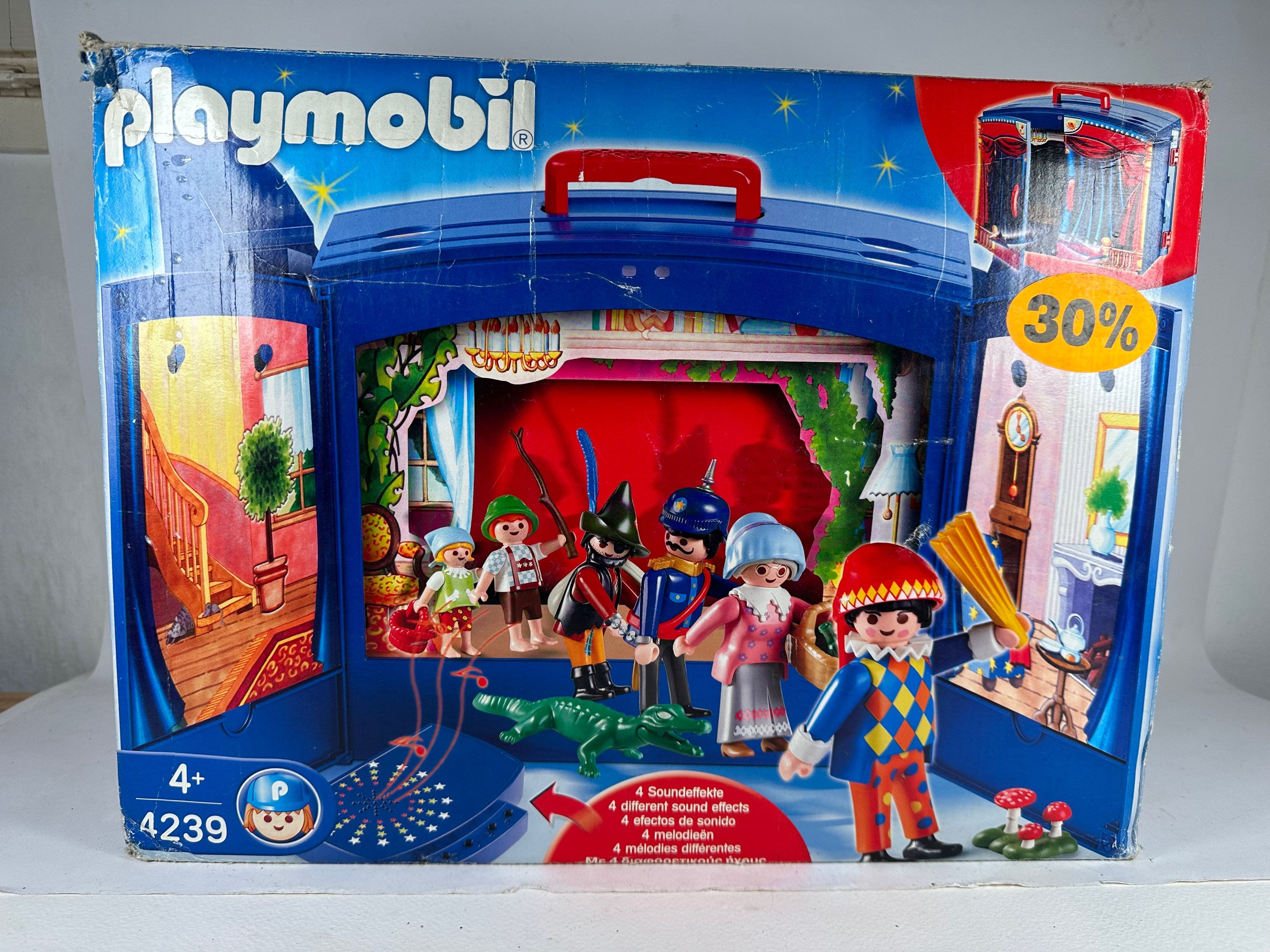 פליימוביל 4239 תיאטרון בובות שלי מארז נשיאה