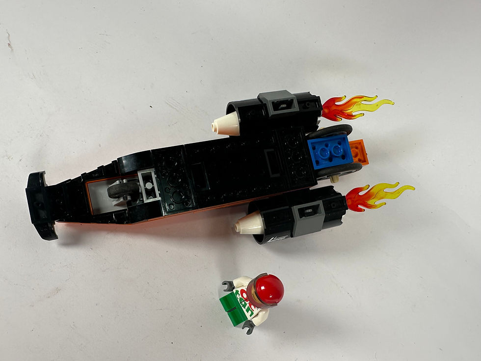 תמונה ממוזערת: לגו סיטי	 6017 Speed Record Car