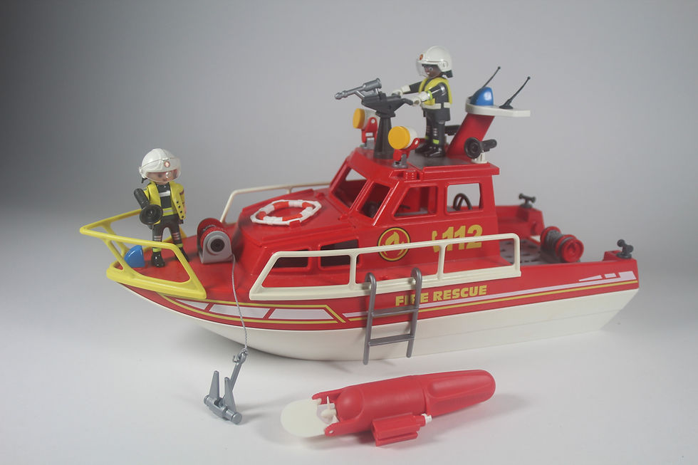 תמונה ממוזערת: פליימוביל 70147 סירת כיבוי והצלה