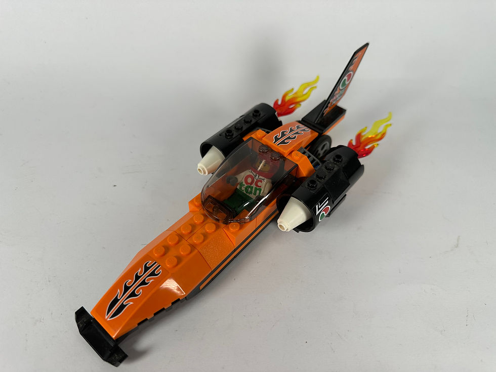 תמונה ממוזערת: לגו סיטי	 6017 Speed Record Car