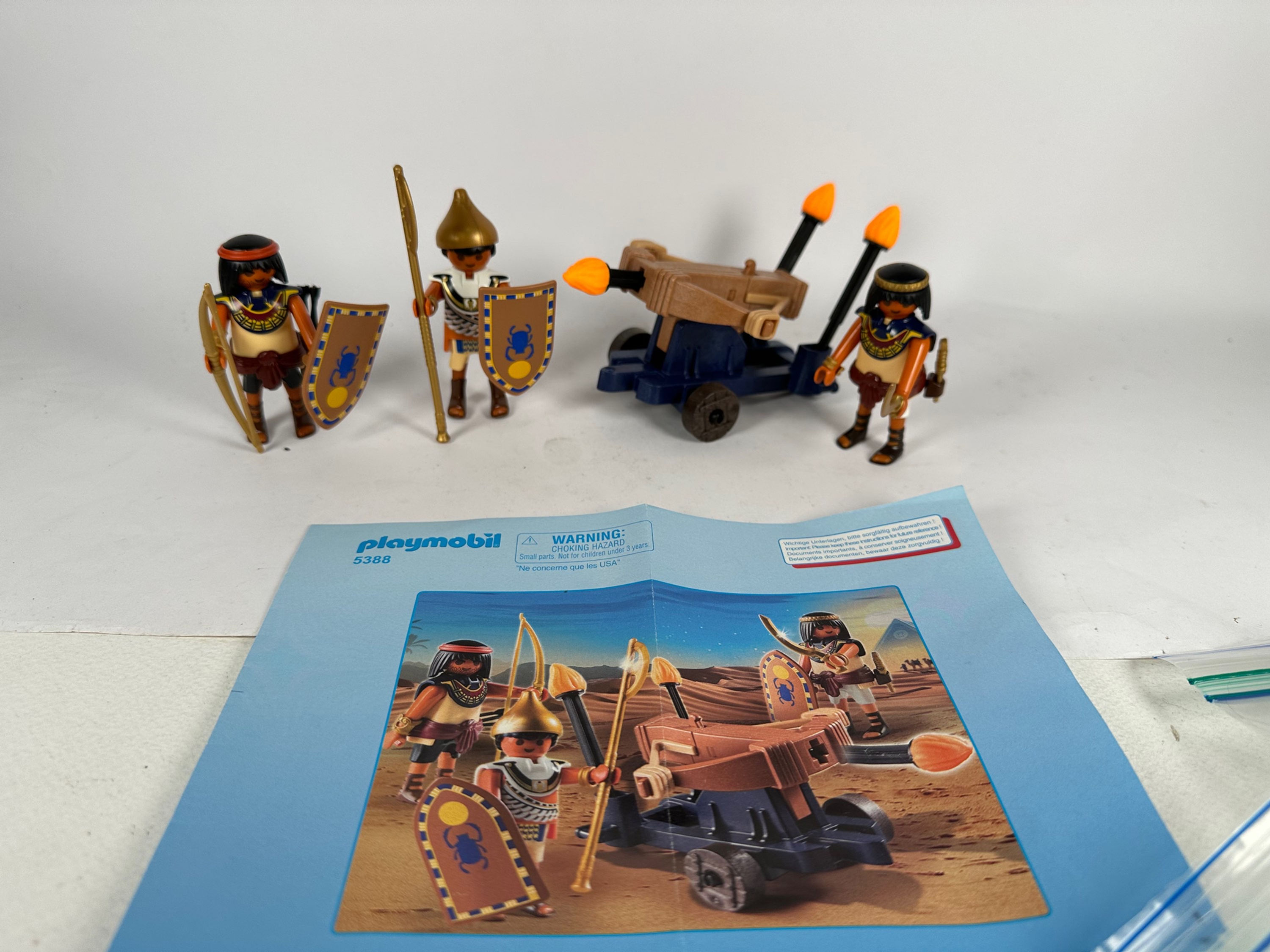 פליימוביל 5388 לוחמים פרעוניים עם בליסטרה