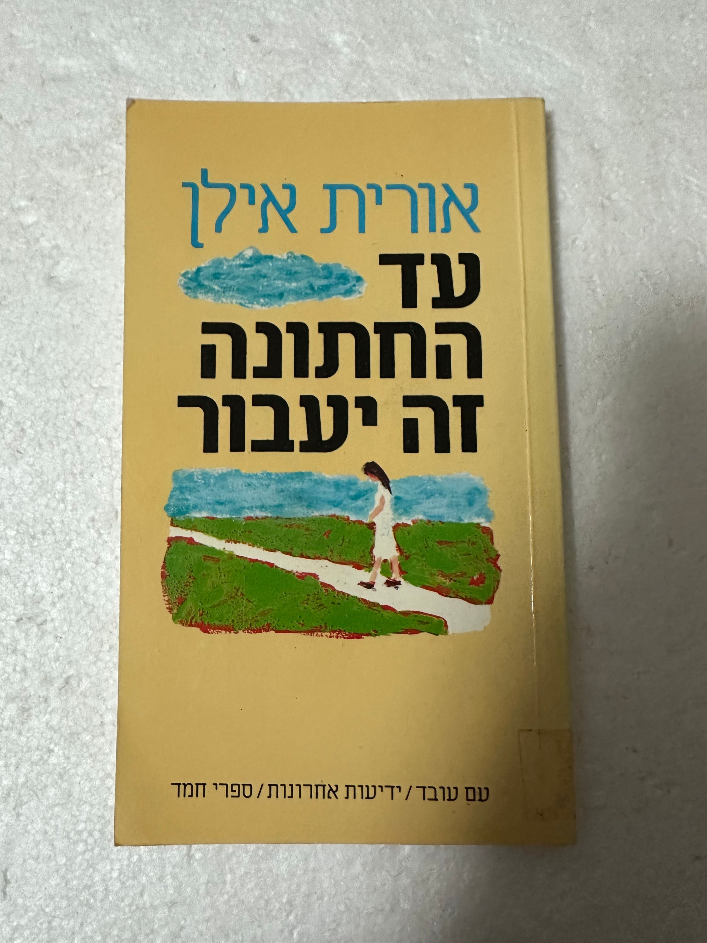 עד החתונה זה יעבור מאת אורית אילן
