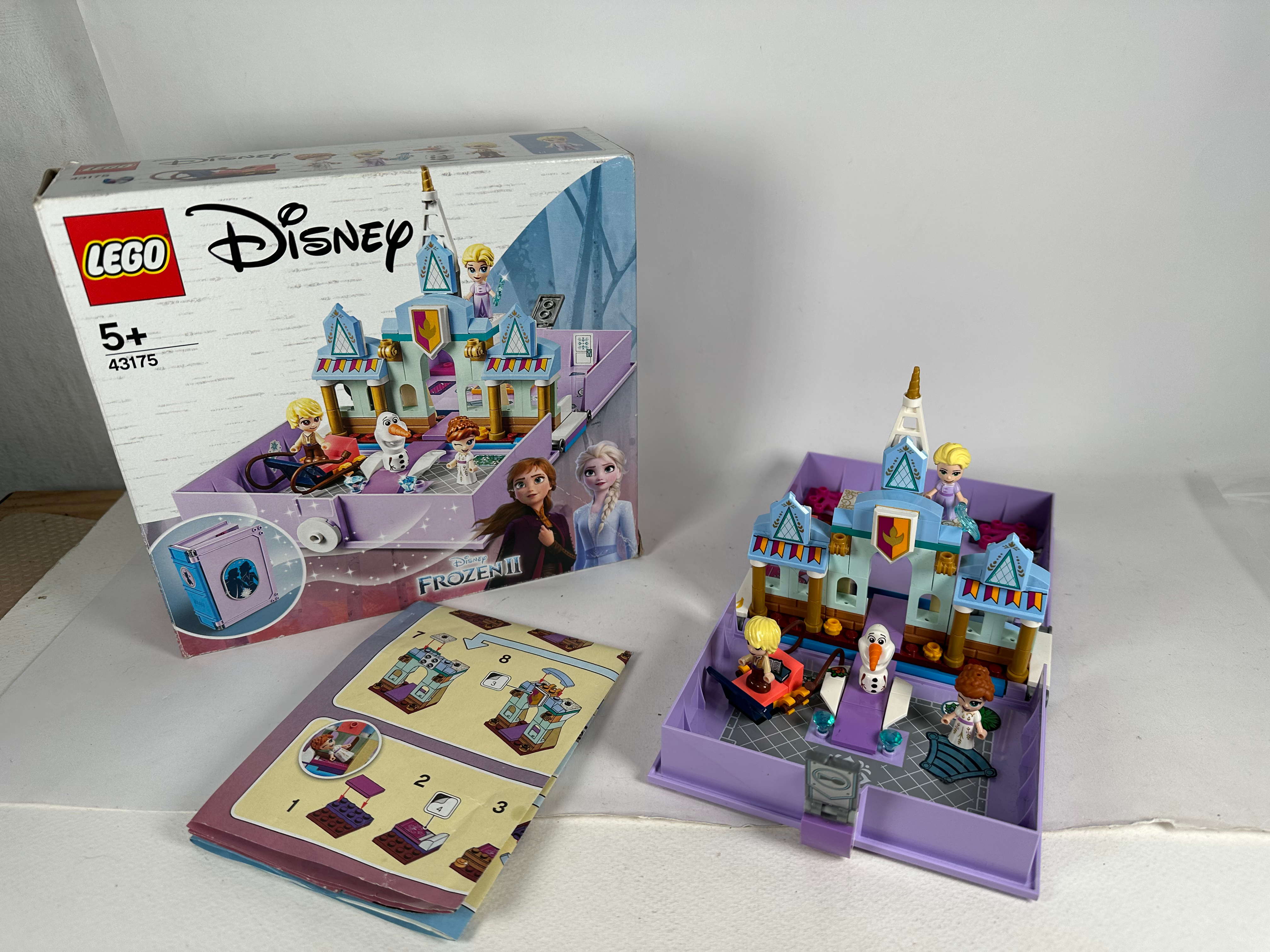 לגו דיסני פרוזן 43175 הרפתקאות ספר הסיפורים של אנה ואלזה
