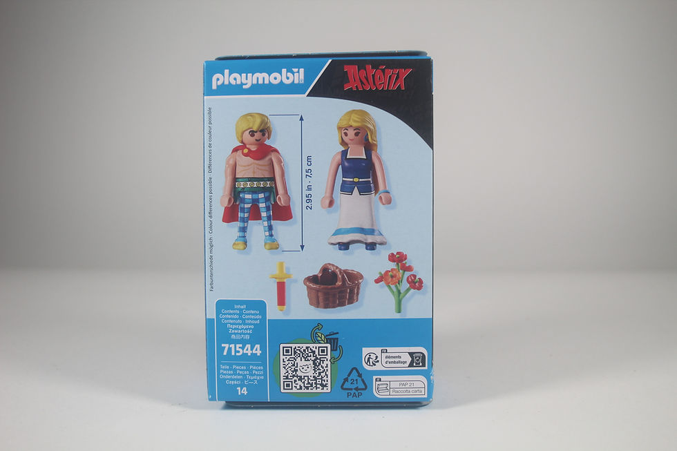 תמונה ממוזערת: פליימוביל אסטריקס 71544 הזוג טראגיקומיקס ופאלבלה