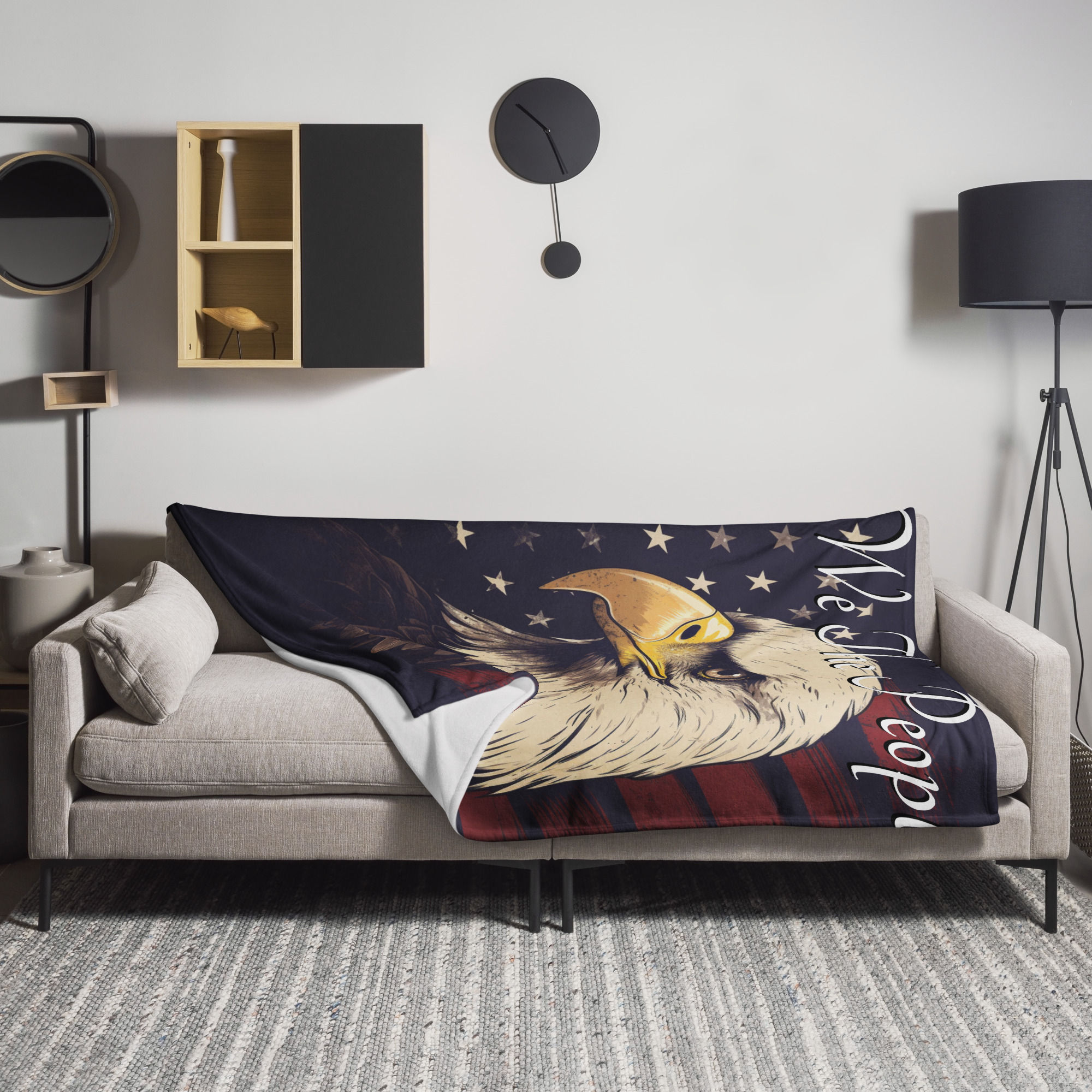 We The People Throw Blanket