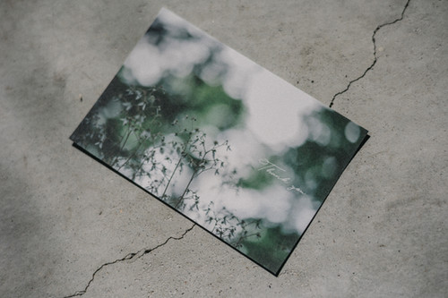 Wanosabi Online Store | 手書きメッセージカード Handwritten Message