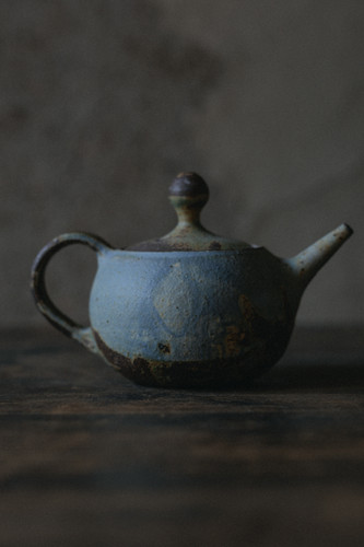 Wanosabi Online Store | アンティークブルーティポットAntique Blue