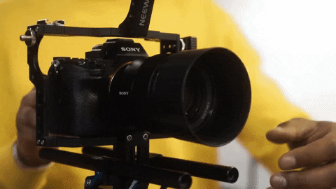 A Vorten utiliza equipamentos de qualidade para as filmagens