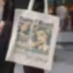 Born to Read, Forced to Work Tote Bag holding bag