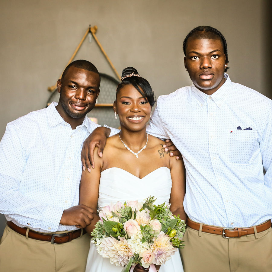 Kansas City Small Wedding  Ceremony Budget Intimate Elope Cake Event Space Crossroads Mini Reception Cake Champagne Downtown  Stress Free