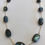 Thumbnail: Large labradorite disks with 14k gold filled chain
