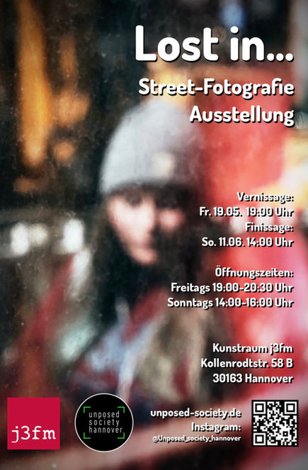 „Lost in..." Einladung zur Street Fotografie Ausstellung am Freitag, 19.Mai 2023 um 19 Uhr!