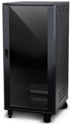 Floor-standing A/V rack