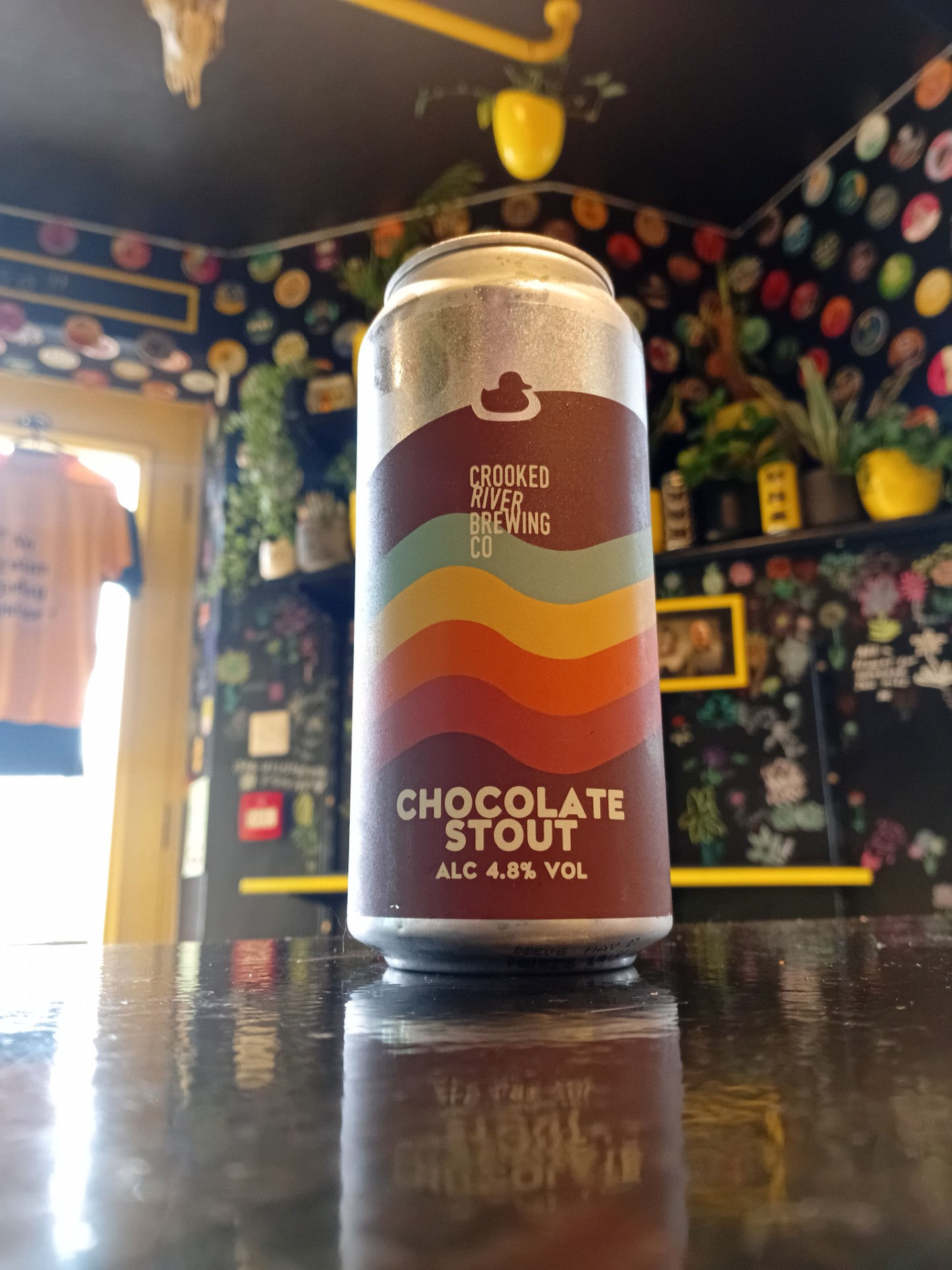 CROOKED RIVER BREWING CO Chocolate Stout 4.8%