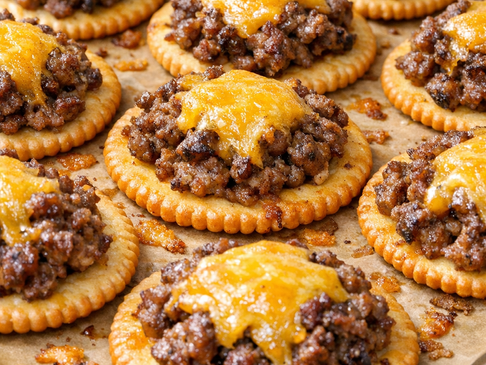 August Monthly Kids Snack! Beef Cracker Bites! 