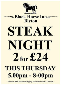 Steak Night Offer
