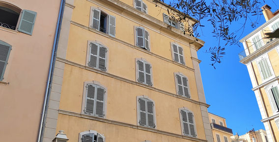 Maison des têtes à Toulon où s'est déroulée un mystérieuse explosion