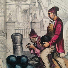 Historic Toulon prisoners at the penal colony, part of hidden city history