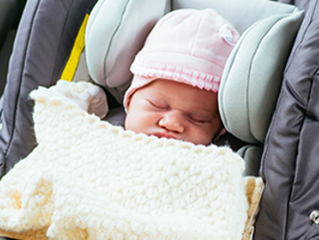 Are coats and covers safe to use in car seats?