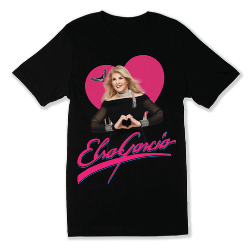 ^*^様 elleteresa エルテレサ heart tシャツ Elsa Garcia - Pink Heart T-Shirt | Elsa Garcia Official