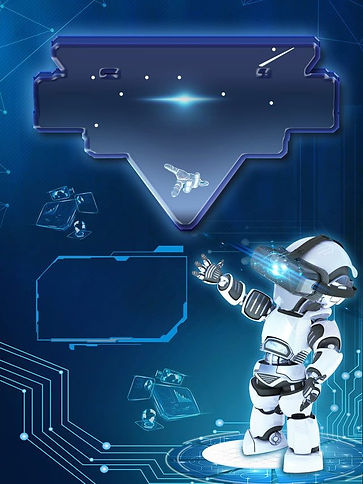 Fondo De Publicidad Simple Robot Inteligente de Pantalla Imagen para Descarga Gratuita - P