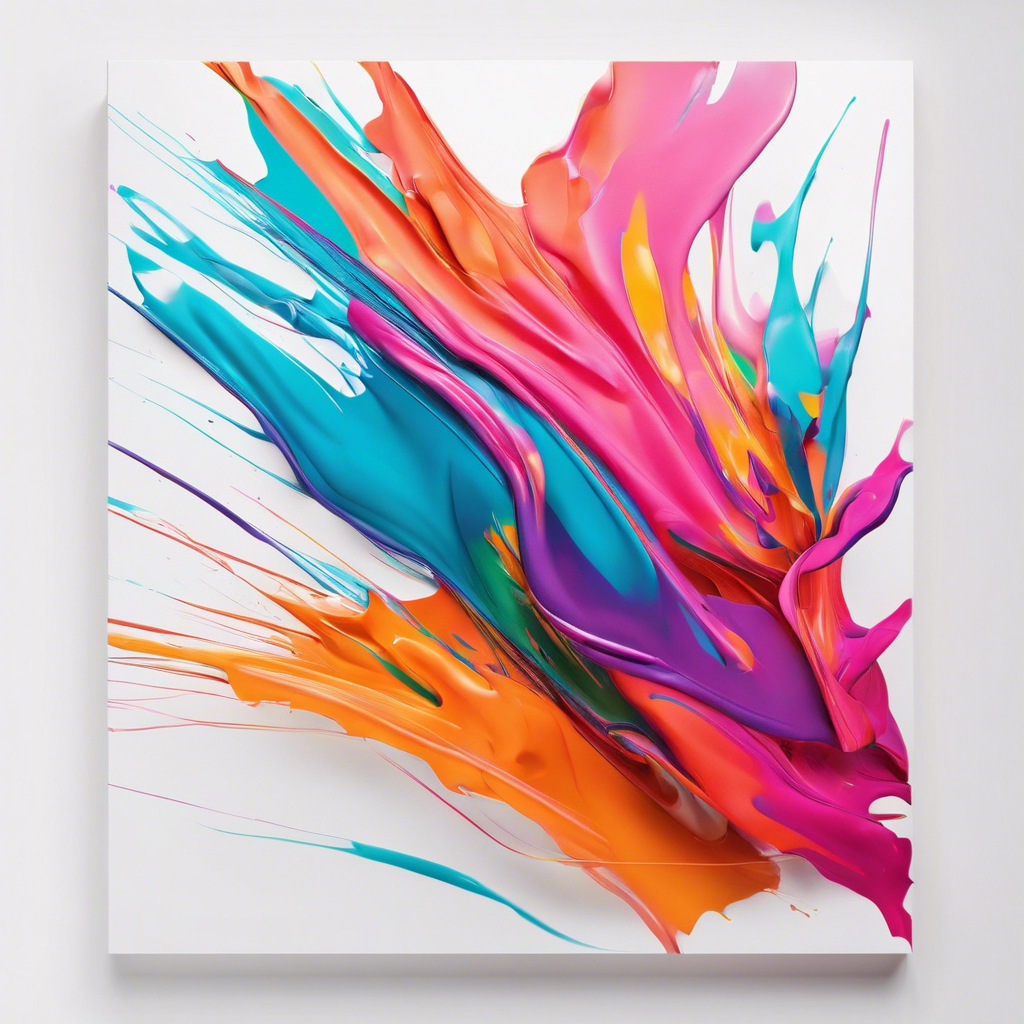 Vibrant Abstract Canvas