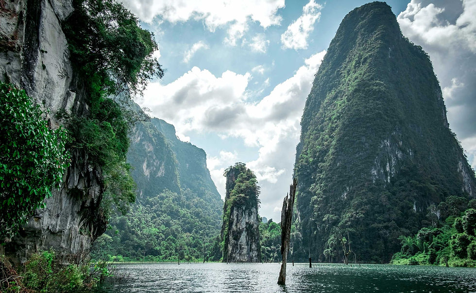 Khao Sok limestone geology 160 million years old
