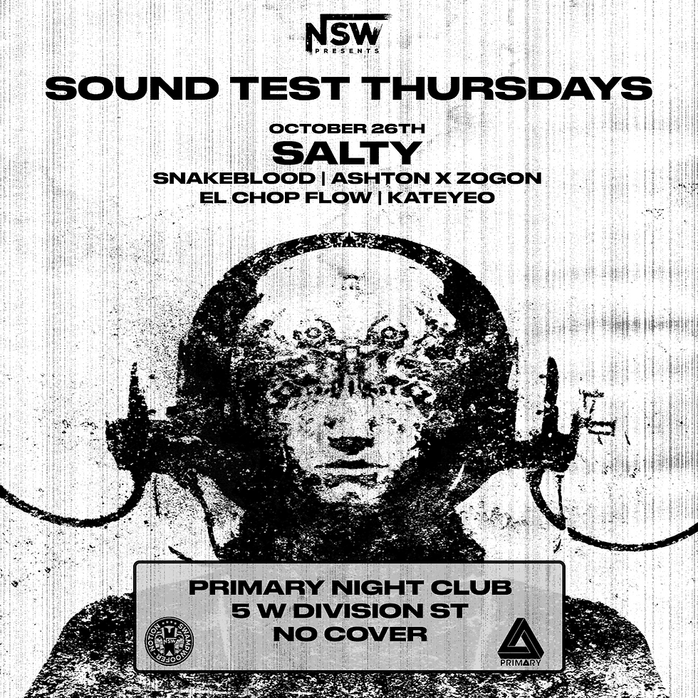 Sound Test Thursdays: Salty [No Cover] 