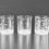 Thumbnail: Vintage Set of 3 Prisma Memphis Style 80s Whiskey Glasses