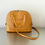 Thumbnail: Refurbished 90s Large Mustard Yellow Bally Bowler Bag