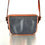 Thumbnail: Refurbished 90s Vintage Coach Navy and Tan Richmond Bag