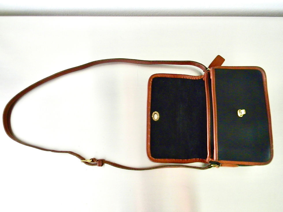 Refurbished 90s Vintage Coach Spectator Compartment Bag Refurbished 90s Vintage Coach Spectator Compartment Bag