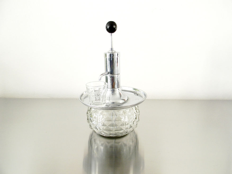 Thumbnail: Vintage Pump Decanter and Carousel