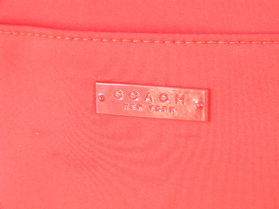 Thumbnail: Refurbished Red 90s Limited Edition Coach Neo Duffle Sac