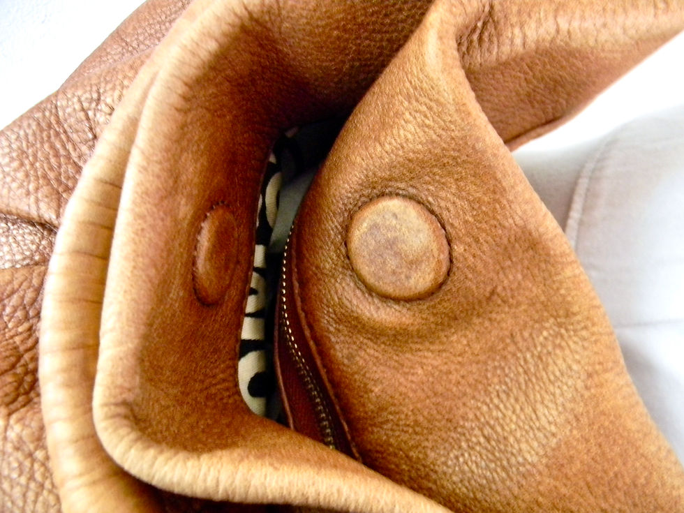 Thumbnail: Vintage 90s MARC by MARC JACOBS Whiskey Colored Leather Classic Q - Hillier Hobo