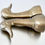 Thumbnail: Vintage 70s Pair of Weighted Brass Mallard Figural Bookends