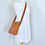 Thumbnail: Refurbished 90s Coach Limited Edition Saddle Small Bucket Zip Natural Grain Bag