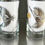 Thumbnail: Pair of Vintage Mid Century Sterling Overlay Peruvian Handicraft Glasses