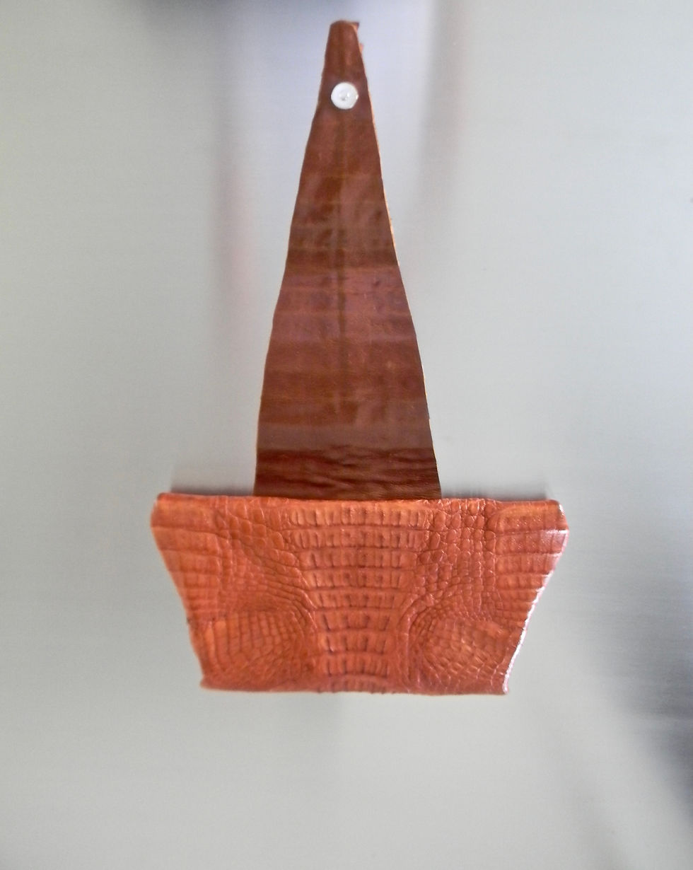 Thumbnail: Vintage 90s Juliette Jake Chic Boho Wrap Clutch