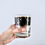 Thumbnail: Set of 4 Vintage Georges Briard 80s Black and 22K Rocks Glasses