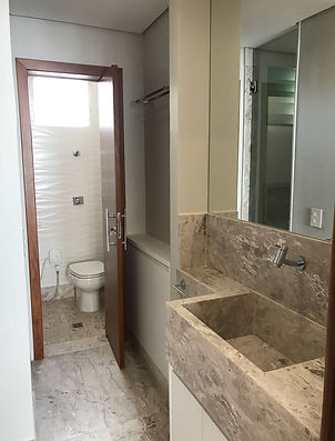 Reforma apartamento - Banheiro Suite