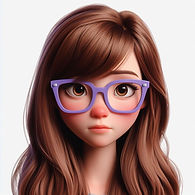 An avatar of Maristelle, the book's main character