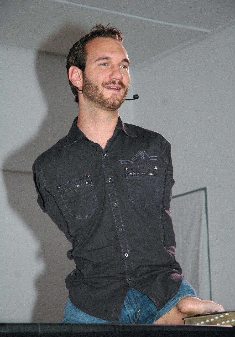Nick Vujicic's talk in Germany