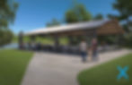 Rendering of new pavilion design in Sugar House Park